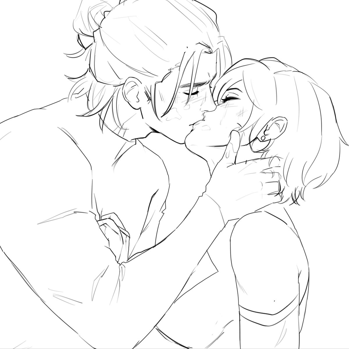 ravensmiks's tweet photo. idk if I���ll ever finish this so I wanted to share eremika in a superhero au #eremika https://t.co/JaRTSFDjY6