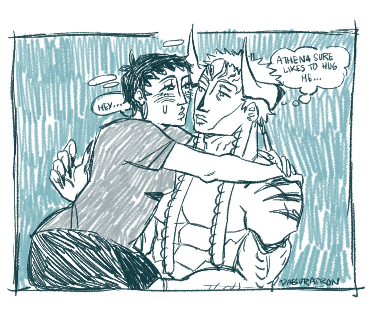 DABURATRON's tweet photo. He's kinda stupid when it comes to perceiving romantic advances (1/1) #thenabura https://t.co/yyYGV2gdON