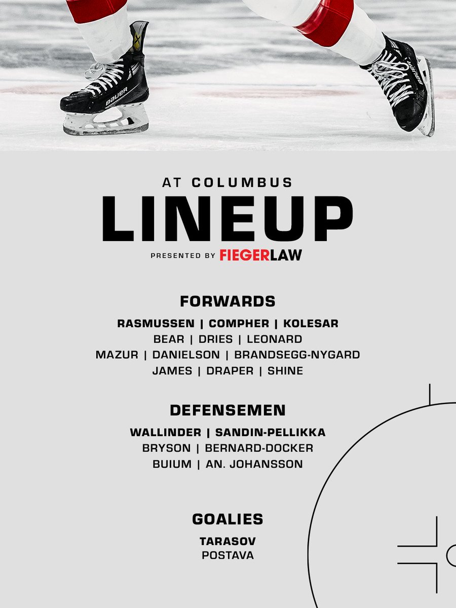 DetroitRedWings's tweet photo. Puck drop coming up in Columbus⏳

Tune in:
💻 https://t.co/t6iQNJ3VLG
📻 @wwj950 https://t.co/TTTdlqxLjx