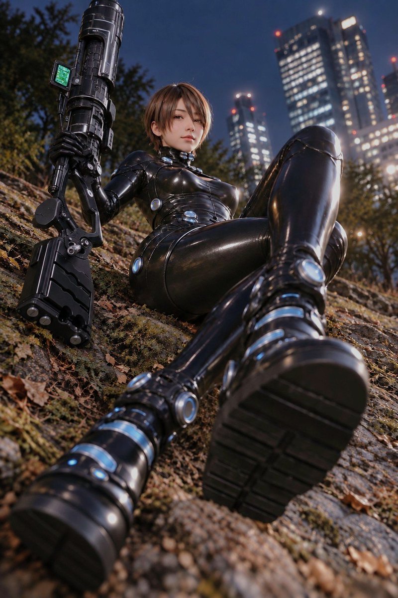 LLenn_Fn_P90's tweet photo. ミッション終了。
……で、今回何点？

セブン in GANTZ https://t.co/mY7e1sygs1
