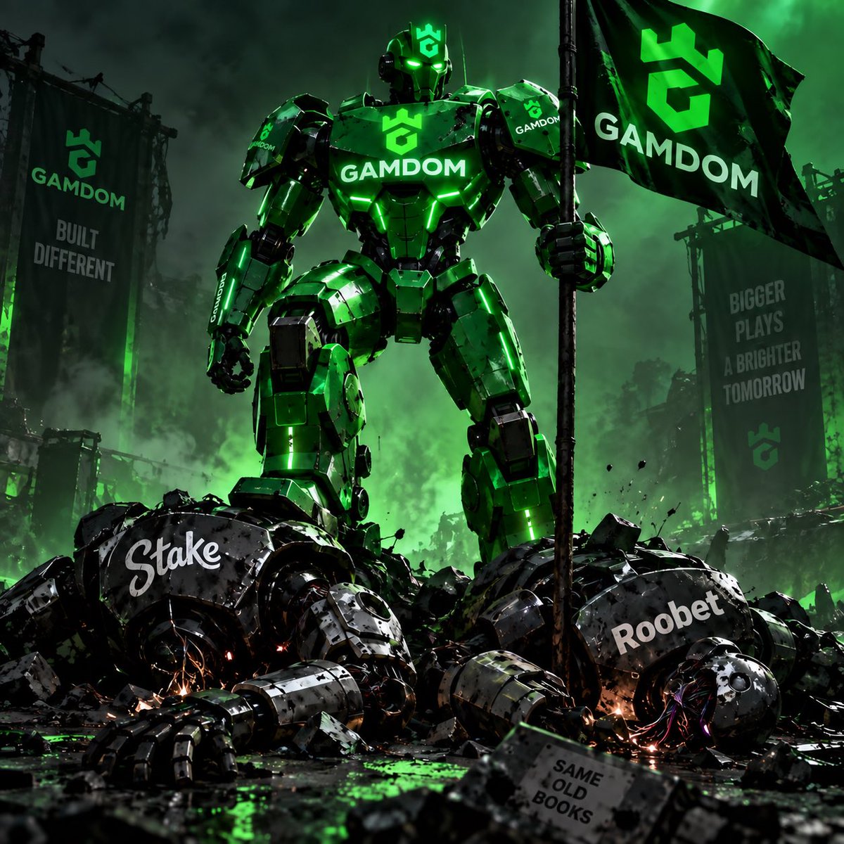 RAIDERESE's tweet photo. @stevewilldoit @gamdom GAMDOM TO #1 NOT #2
WE WILL TAKE OVER 
DESTROY WHOS NOT WITH US
GAMDOM GANG!! https://t.co/PMgztP7dIP