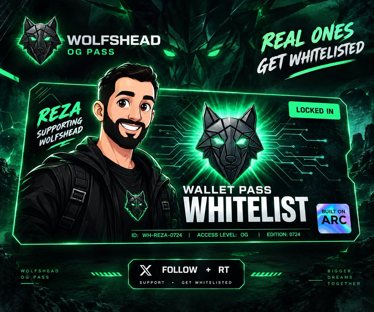 Reza_esmo's tweet photo. Wolfshead is not just about holding one position.
It’s about having options when the market moves.
Learning, testing, and building with the community. 🐺
@wolfsheadxyz https://t.co/rZMqJRyD7y