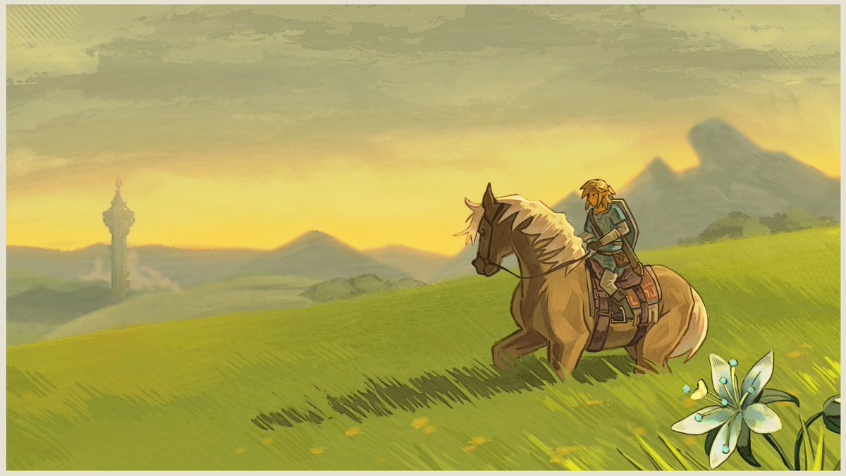 reiko_reii's tweet photo. travelling [#BreathoftheWild] https://t.co/HAknsLOxEE