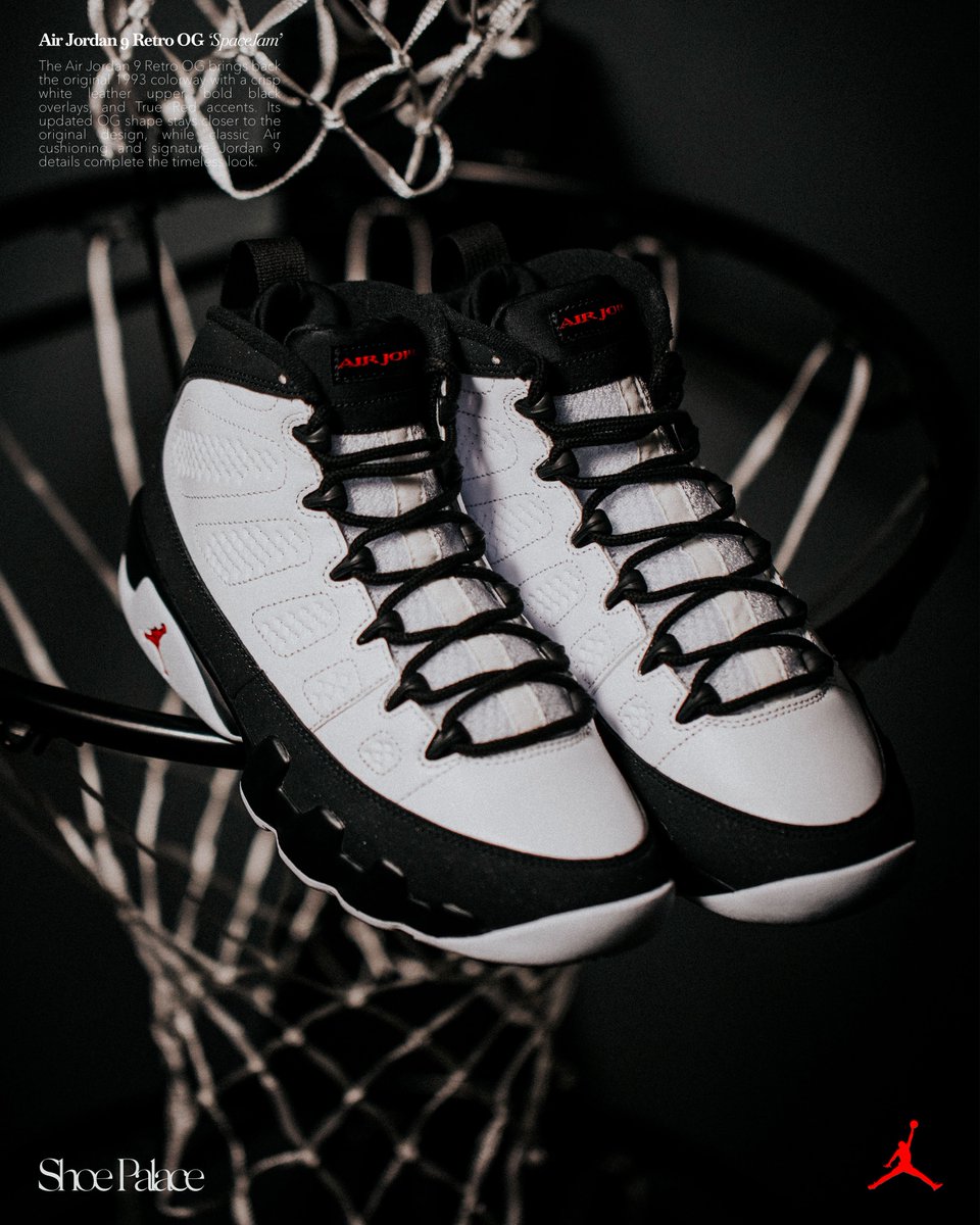 ShoePalace's tweet photo. 🪐 Your Space Jam rotation isn’t complete without these. The Air Jordan 9 Retro “Space Jam” is still available at Shoe Palace.
https://t.co/B0PFXQ3XXz https://t.co/udLWaz1gTv