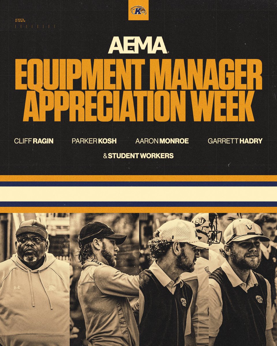 KentStFootball's tweet photo. 𝗛𝗮𝗽𝗽𝘆 𝗘𝗾𝘂𝗶𝗽𝗺𝗲𝗻𝘁 𝗠𝗮𝗻𝗮𝗴𝗲𝗿 𝗔𝗽𝗽𝗿𝗲𝗰𝗶𝗮𝘁𝗶𝗼𝗻 𝗪𝗲𝗲𝗸! ⚡️

#GoFlashes⚡️ | #HAB1TS https://t.co/rHI0fBkH93
