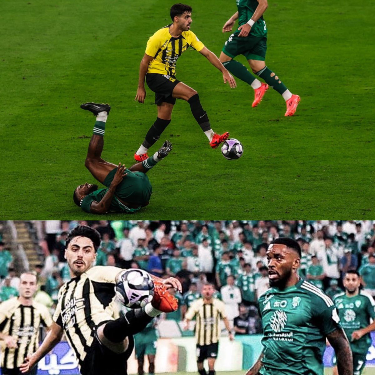 ittfc30's tweet photo. 🚨 للتذكير .. كوكتيل دعس تاريخي 🔥

🔘 اول بطولة :
🟡 #الاتحاد 1933م
🟢 الهابط الاهلي رصيف ممثل افريقيا لم ينشق حينها من رديف الاتحاد قبل أن يشطب ويُحل الاهلي 1952

🔘 أول دوري :
🟡 الاتحاد 1953م
🟢 الهابط الاهلي رصيف ممثل افريقيا مجرد ثغر حينها اعيد تأسيسه منذ سنة

🔘 اول دوري ملكي :
🟡 الاتحاد 1959م
🟢 الهابط الاهلي رصيف ممثل افريقيا الهابط مجرد ثغر حينها ويشارك في موسم بعد تزوير جنسية عبدالخير في كاس ولي العهد

🔘 أول بطولة اسيوية :
🟡 الاتحاد 1999م
🟢 الهابط الاهلي رصيف ممثل افريقيا مركوب من الاتحاد في نهائي الدوري حينها

🔘 اول دوري ابطال اسيوية :
🟡 الاتحاد 2004م
🟢 الهابط الاهلي رصيف ممثل افريقيا مركوب من الاتحاد حينها في كاس ولي العهد

🔘 اول دوري عالمي :
🟡 الاتحاد 2023م
🟢 الهابط الاهلي رصيف ممثل افريقيا يحمل درع عار الهبوط ويتم تصعيده

🔘 اول دوري ابطال عرب :
🟡 الاتحاد 2005م
🟢 الهابط الاهلي رصيف ممثل افريقيا مركوب حينها من الصفاقسي بسباعية بنصف النهائي

🔘 اول كاس ملكية خارجية
🟡 الاتحاد 2001م
🟢 الهابط الاهلي رصيف ممثل افريقيا مركوب حينها من الاتحاد برباعية ومطرود من نصف نهائي الدوري

🔘 ثاني كأس ملكية خارجية
🟡 الاتحاد 2003م
🟢 الهابط الاهلي رصيف ممثل افريقيا مركوب من الاتحاد حينها في نهائي الدوري بثلاثية

🔘 أول كاس سوبر رباعية
🟡 الاتحاد 2023م
🟢 الهابط الاهلي رصيف ممثل افريقيا مركوب حينها من الاخدود برباعية في عار دوري يلو

🔘 اخر كاس ملك قبل تعليق البطولة
🟡 الاتحاد 1988م
🟢 الهابط الاهلي رصيف ممثل افريقيا مهدد بالهبوط حتى الجولة الاخيرة تحت رئاسة رمز النادي الامير خالد بن عبدالله

🔘 اضخم دوري بتاريخ كرة القدم السعودية
🟡 الاتحاد 1982م
🟢 الهابط الاهلي رصيف ممثل افريقيا على بعد 3 نقاط من الهبوط

🔘 أول كاس الاتحاد بعد عودته
🟡 الاتحاد 1986م
🟢 الهابط الاهلي رصيف ممثل افريقيا مركوب من فلاحين كوريا على ملعبه في نهائي اسيوي