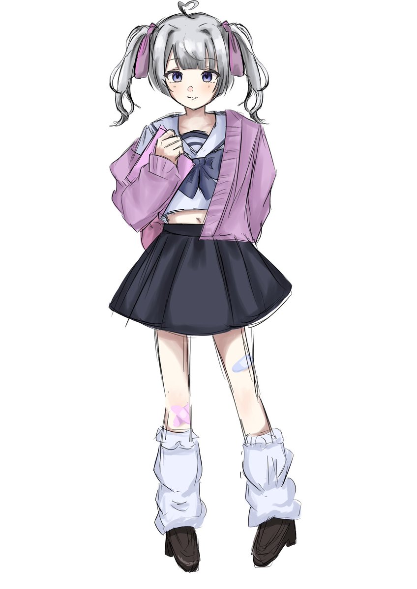 eattissue's tweet photo. ピンクが好きな青系女の子

#イラスト
#OC https://t.co/xSCTn6eaH3