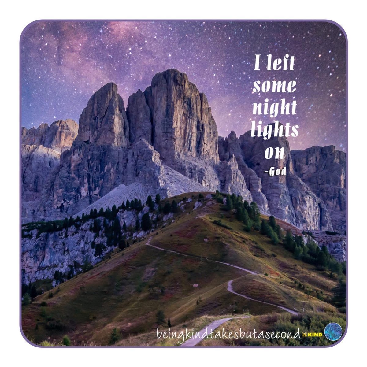 QuotesrusF's tweet photo. 😘❣️ GOOD EVENING I left some night lights on - God 🙋🏻♀️ 🐝 KIND
#evening #beekind #beingkindtakesbutasecond #ileftsomenightlightson #god https://t.co/oKs79p2Nju