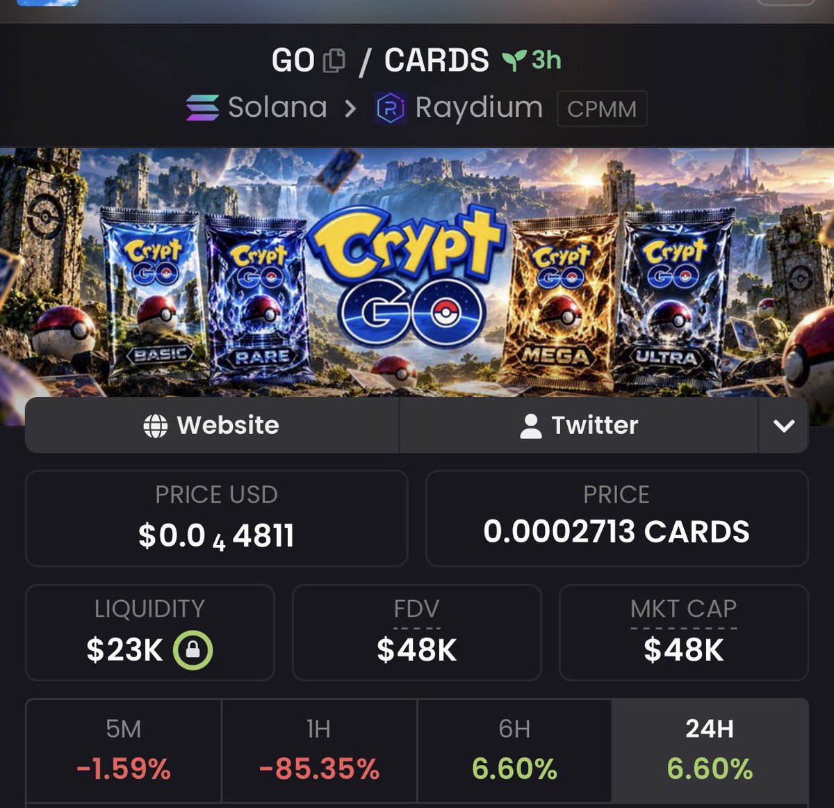 BlackON_RH's tweet photo. solana:FQVeKbsDekWZZCadPsoySud4dDeFsyt9fXKMXrbyvdDD 

Added my bag today! 
#SolanaGems 
Mcap : 48k$ 

Dyor. Risky https://t.co/GlqjSsSQSU