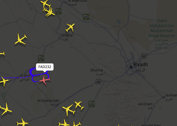 NofouzMap's tweet photo. عاجل 🚨 | #الرياض_الآن
تعليق الرحلات الجوية في مطار الرياض…
ماذا يحدث خلف الكواليس؟
#الرياض_الآن https://t.co/CPmA5ndEWw