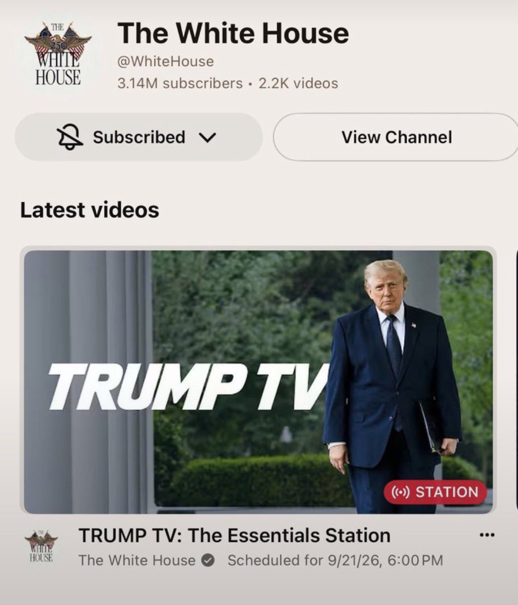 broapago's tweet photo. Trump TV https://t.co/PUcTtAXo6v