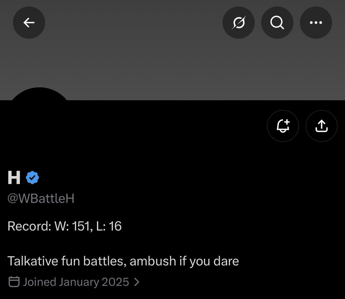 yeaitstrill's tweet photo. i FOUND AN ACCOUNT WITH A WIN LOSS RATIO??? https://t.co/YVJ8wCJ9w1