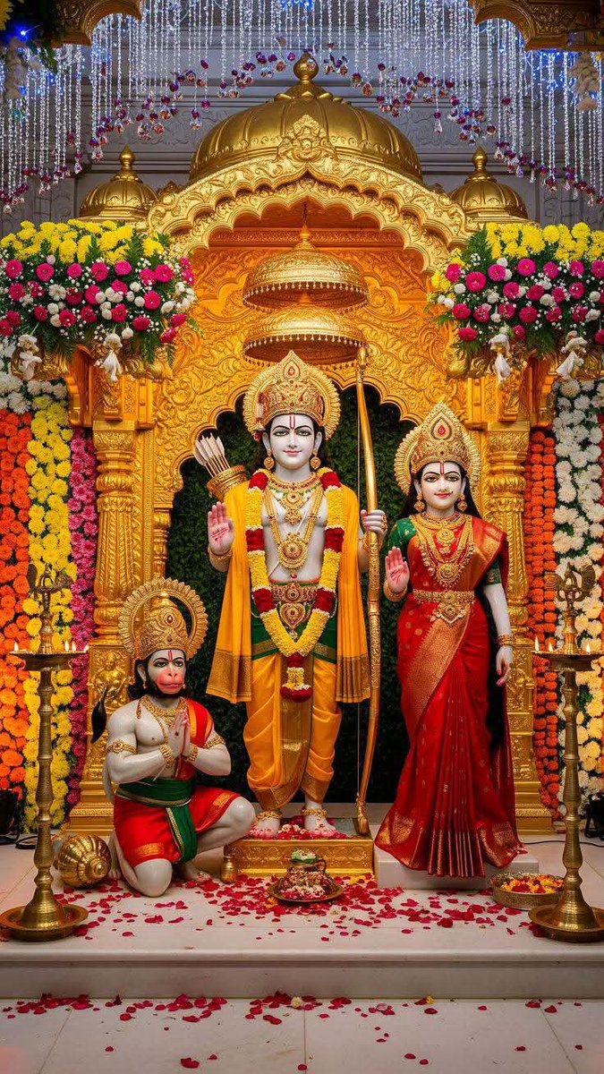 mahijamwal0404's tweet photo. 🌺🙏 जय श्री राम 🚩🌺

श्री राम जी की कृपा से आपके जीवन में सुख, शांति और समृद्धि बनी रहे। 

जय श्री राम ✨️🪷
जय बजरंगबली 🙏 https://t.co/8WMAwjF6YC