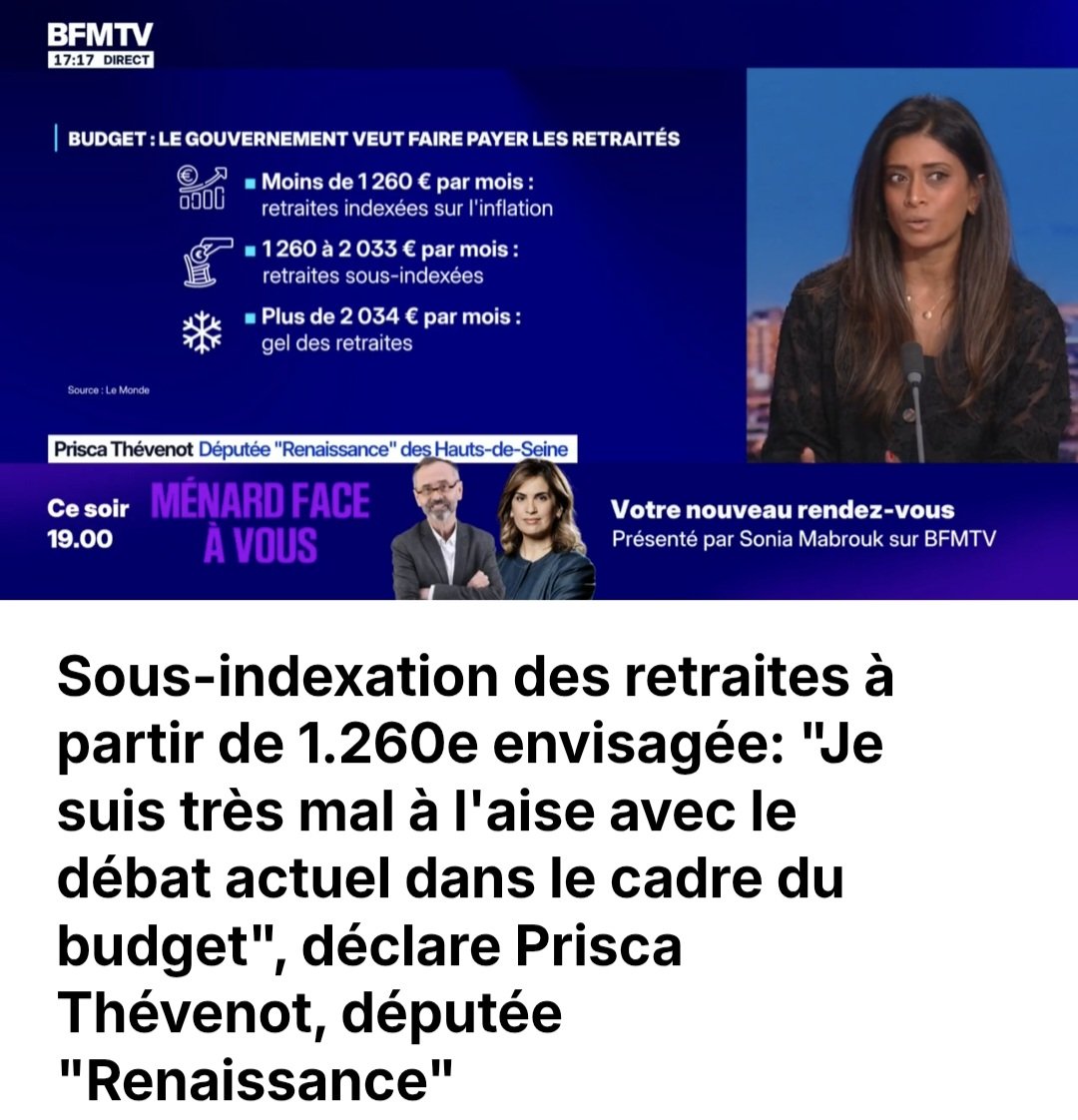 JEANL60000's tweet photo. @EmmanuelMacron @GabrielAttal #gouvernement #renaissance
#AssembleeNationale #droite #medias #Macron #cnews #lci #BFMTV #HDPro @FranceTV @J_Bardella @lesrepublicains @LFI Quand on participe ou on a participé à un tel gouvernement avec un président complètement dingue, capable de taxer de petits retraités, on ne la ramène pas, on a rien de bon dans la peau... c’est digne des pires dictatures. je ne pensais jamais voir ça en France: quelle faillite!!!🤬🤬🤬