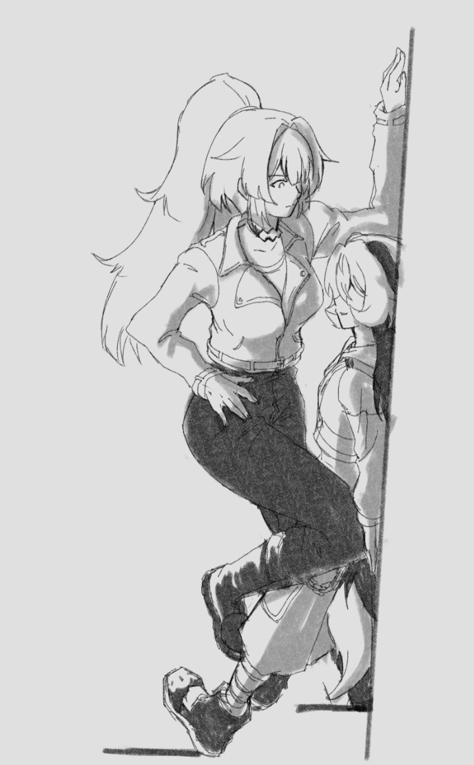FukimeiSamsara's tweet photo. We be a little forceful against the puppy today. #rkgk #corelia #dailycorelia https://t.co/1qpwA10a4Q