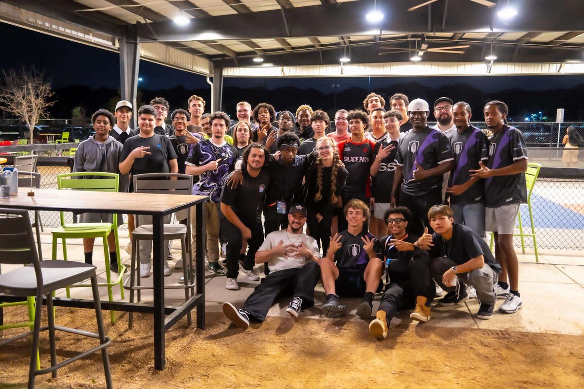 NTX_EsportsYT's tweet photo. 🚨WE END THE WEEKEND WITH A BANG🚨 

A huge number of our NTX members flew/drove to worlds, representing our community quite strongly considering the fact that we weren't competing at this worlds- However, the @RLEsports world championship was right in our North Texas backyard.. so you know we had to show up🔥

Huge shout out to @ChickenNPickle for allowing us to host our big pickle ball NTX x Rocket League Worlds meet up at their restaurant! It was a great time- we had over 50 people attend! How's that for our first big IRL event!? So many of you came through! ❤️
Shout out to @SBCEsportsRL for pulling up to our event as well and supporting, was nice meeting you fellas.

We want to thank the @RocketLeague community for being so kind to us as we continue to grow and prosper into one of the top organizations in North America, we couldn't do it without you all.

Drop any photos you took with NTX members down below!

Enjoy the photo highlights! 
Photography by @FloRL__

#GONTX | #NorthTexasEsports