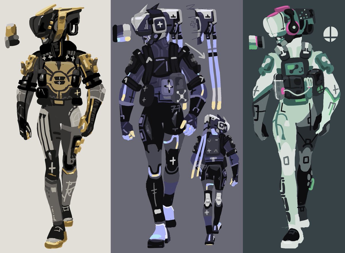 Percivale_'s tweet photo. So, bit of a desperate plea here, my pc is unsalvageable and I really need it for my art and career, i'm fresh out of uni and can't get work without it.
I’ll have destiny and marathon comms opening very soon, but if you’re able I also have a ko-fi for donations if at all possible https://t.co/sHmw3sKQO3