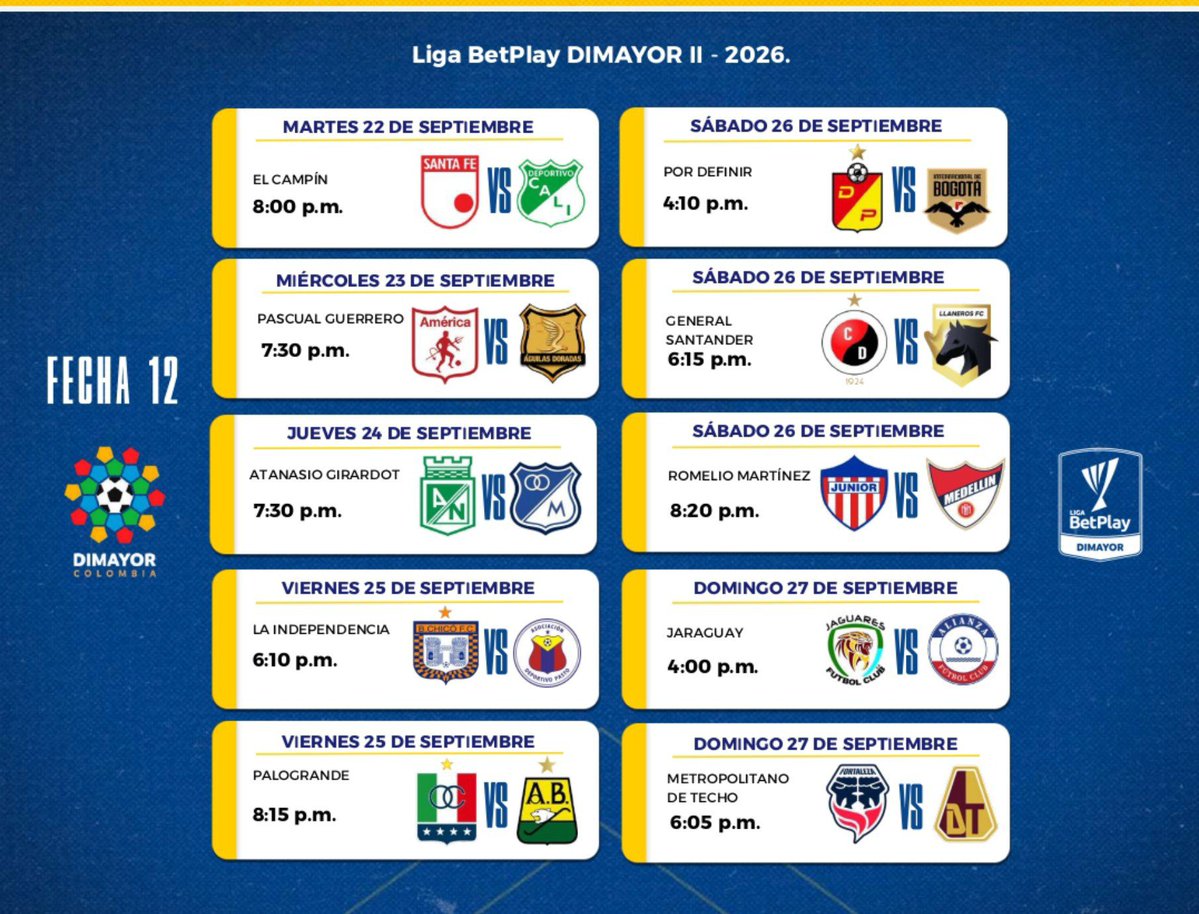 DavidJ_91's tweet photo. Sigue el despelote en el calendario del FPC: la Fecha 12 se jugará entre martes, miércoles, jueves, viernes, sábado y domingo. Y por si fuera poco, mañana también se disputará un partido de la Fecha 11 y el domingo, uno de la tercera fecha. ¡Qué enredo! 🤯⚽ https://t.co/aU6jNRrJbx