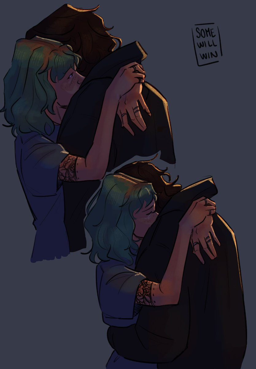 somewillwin's tweet photo. The infamous (wink wonk) hug from chapter 5 #roseless #infamousif https://t.co/nGDbxNJqE6