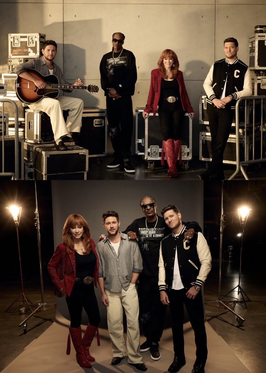 MichaelBuble's tweet photo. I was lucky enough to get a chair, but I’ll always be a fan first. Congrats on 30 seasons @nbcthevoice. To my fellow coaches and that beautiful crew. You made me feel like a part of your family… and while we’re reminiscing, please never forget that I was a back-to-back champion. https://t.co/lQExgl8zLr
