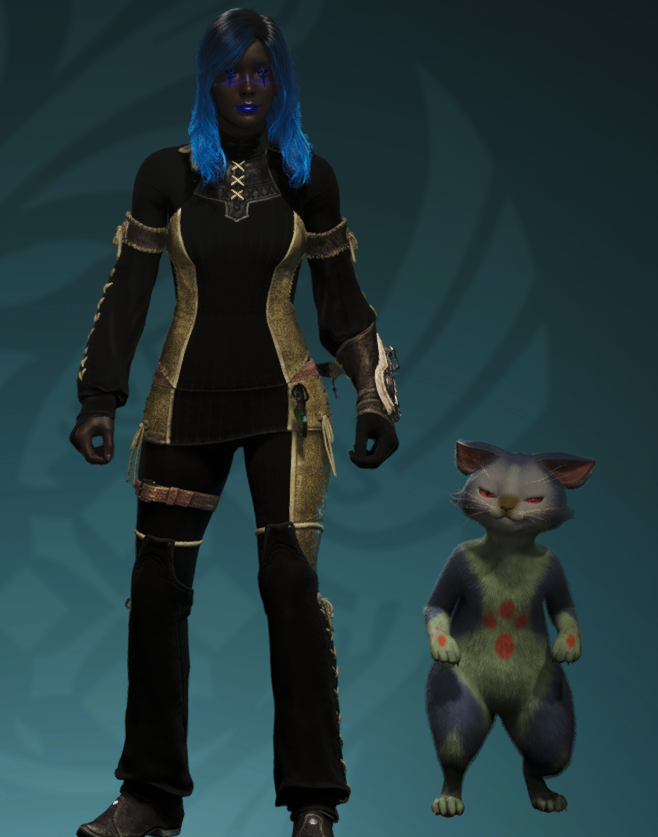 dar2rojos's tweet photo. Felt inspired, and I made Lyvitja with the MonHun character creator!

Sadly I couldn't make an actual tiefling, so consider it as her disguising as a human lol

She looks different compared to her BG3 self, but honestly I didn't fully vibe with the game's face preset anyways. https://t.co/lqqm35F3G0