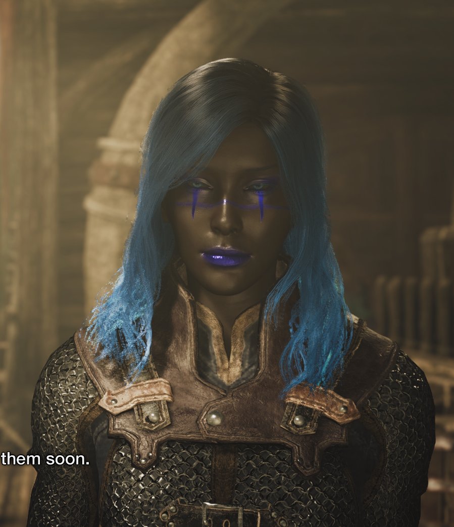 dar2rojos's tweet photo. Felt inspired, and I made Lyvitja with the MonHun character creator!

Sadly I couldn't make an actual tiefling, so consider it as her disguising as a human lol

She looks different compared to her BG3 self, but honestly I didn't fully vibe with the game's face preset anyways. https://t.co/lqqm35F3G0