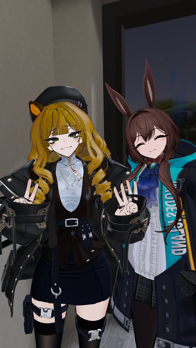 Haruuu3_VRC's tweet photo. そして新たなSiuSiuアークナイツ改変（ア君とスワイヤー）💉🐯
&amp; Limbus Companyのドンキちゃん…！ https://t.co/psNOgGxWP2