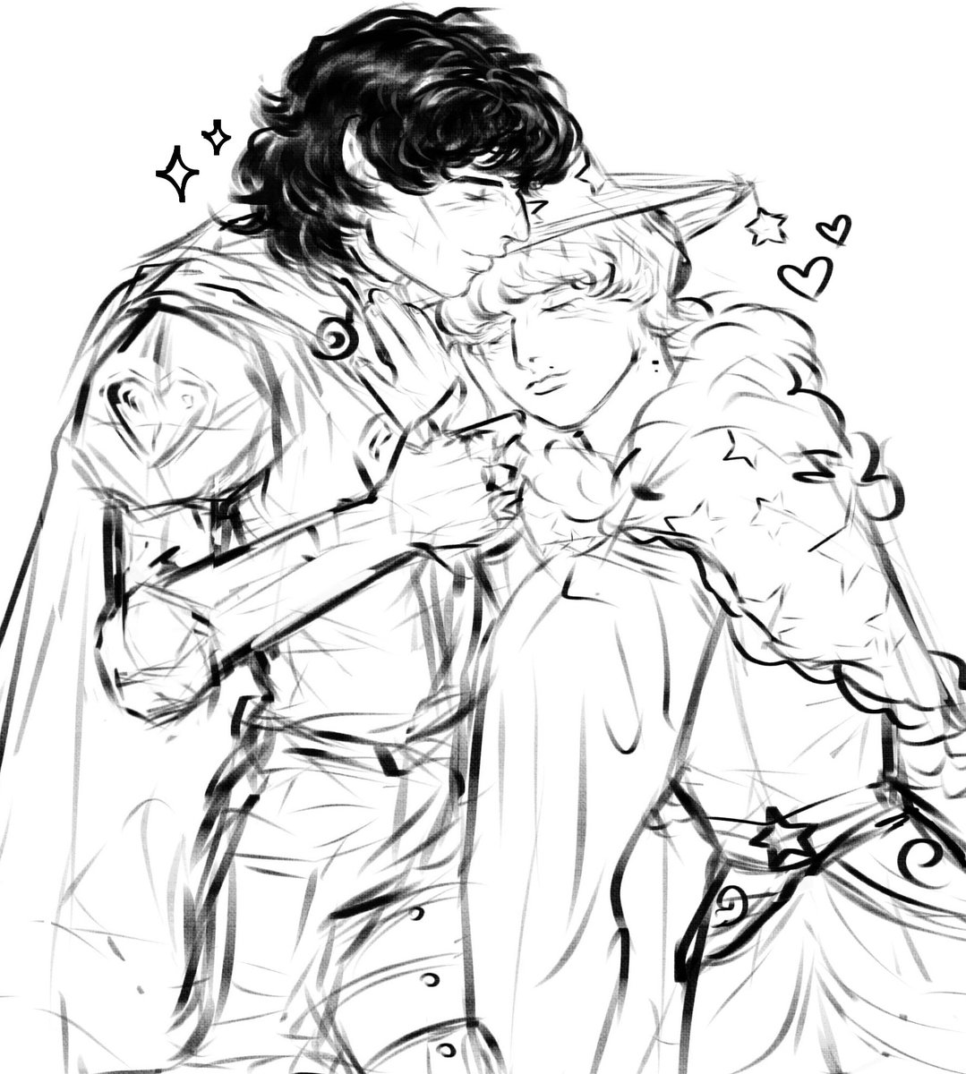 mikeonmywheeler's tweet photo. paladin tending to his cleric https://t.co/zVuRsrDbOD