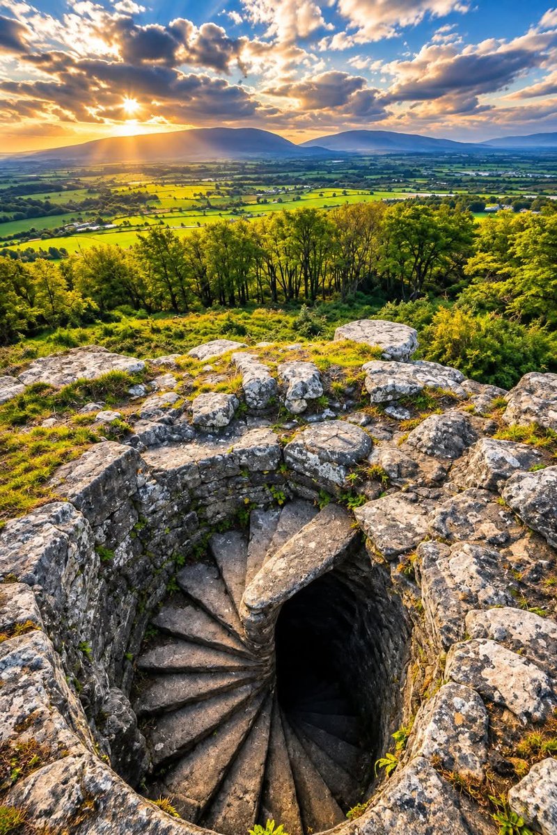 ThisIsIreland3's tweet photo. Would you go down there to see where these steps lead? 👀🌄

📍De La Poer Tower, County Waterford, Ireland 🇮🇪

📸 Ningrum 

#Ireland #Waterford #DeLaPoerTower #Waterford https://t.co/3e9YB7mjir