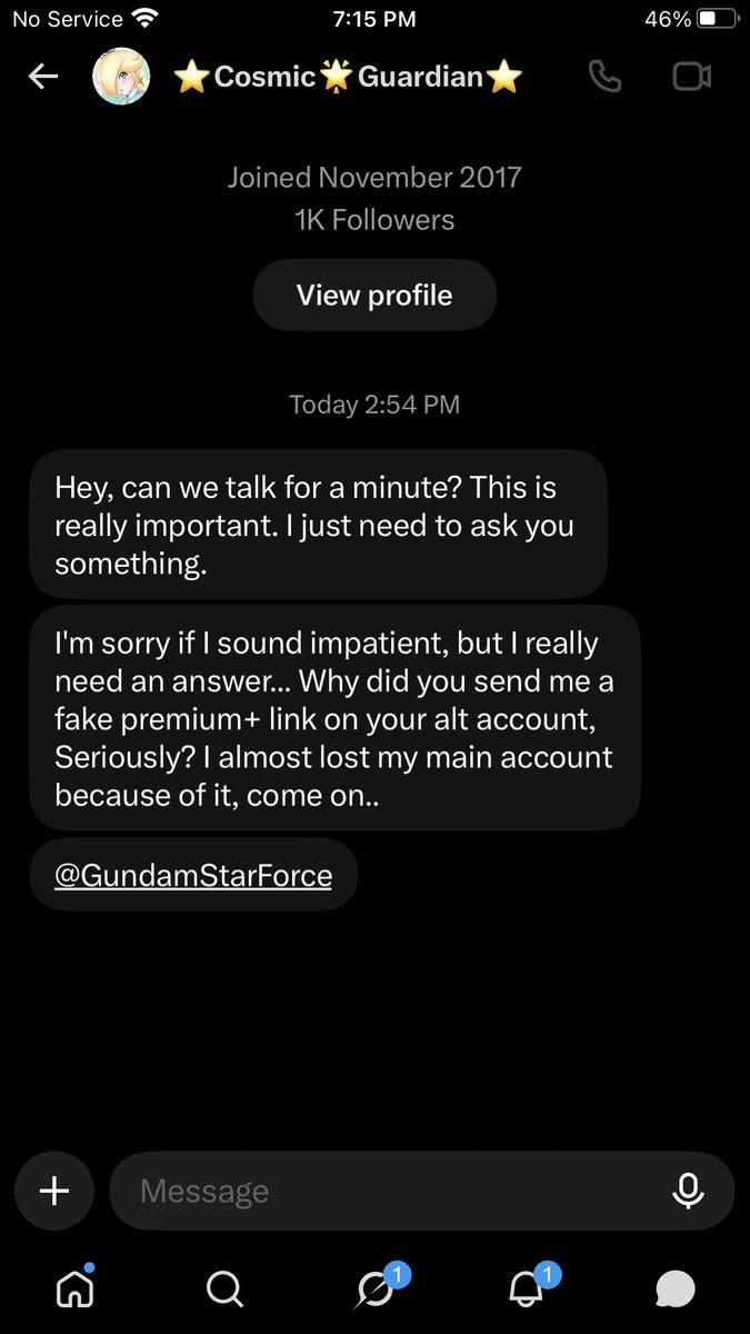 GundamStarForce's tweet photo. Ugh... Sorry @/ Cosmic Guardian but you gotta go. Humans just never learn anything. 

Seriously Add 2 Step Verification to your Twitter account ! It's not that FUCKING Difficult bro 😡😡😡😡 https://t.co/6PNeWlHsXr
