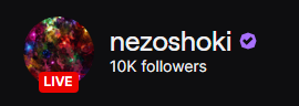 nezoshoki's tweet photo. YAYYY 10K!!! THANK YOU 🥳🥳 https://t.co/GINL6rVSee
