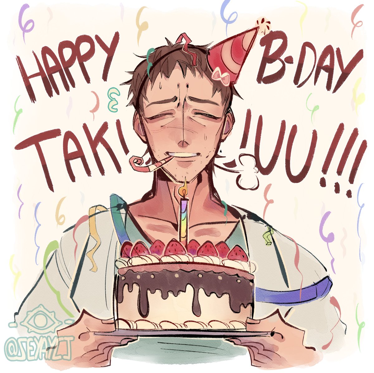 SeyaycjX_'s tweet photo. Happy birthday Taku !!! 🩺✨
#slowdamage #スロダメ https://t.co/n67Ug8ht0n