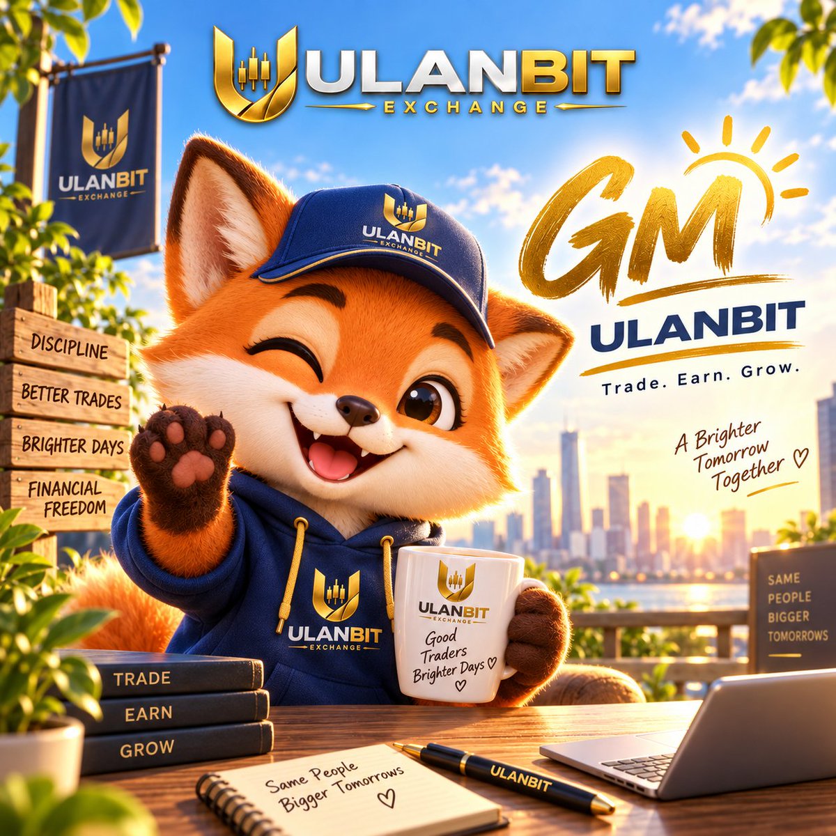 ulanbit's tweet photo. ☀️🦊 GM from ULANBIT 

A new day, another step forward.

ULANBIT continues to expand its global trading ecosystem with more markets, more products, and a smoother experience for traders around the world.

⚡️ 0% Trading Fees
🔄 Fast and simple trading experience
🌍 Growing global community
📈 Derivatives trading is coming soon
🚀 More listings, more markets, more opportunities

We’re building step by step toward a stronger global digital asset platform.

Trade. Earn. Grow.

🌐 https://t.co/UOM8XS8pYG
𝕏 https://t.co/M388UqvgJ8
📢 https://t.co/vFStwaQHSr

#GM #ULANBIT #Crypto #Trading #USDT #Derivatives #CryptoExchange