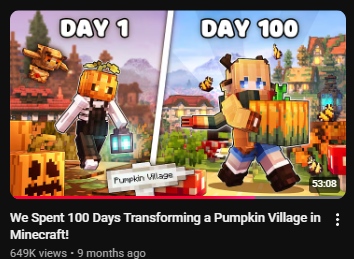 sniffalt's tweet photo. its autumn which means everyone should go watch this silly video that looks like a regular 100 days thing but it's actually about planning a community with love and nonverbal scarecrow yuri https://t.co/EBoq0IqmHE