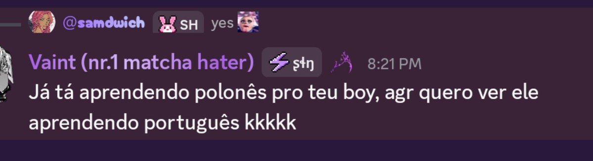 gnabkyr's tweet photo. mal sabe ele q eu sou a única sofrendo pq meu amor tem talento pra falar português 💔 https://t.co/v64p2MLhgQ
