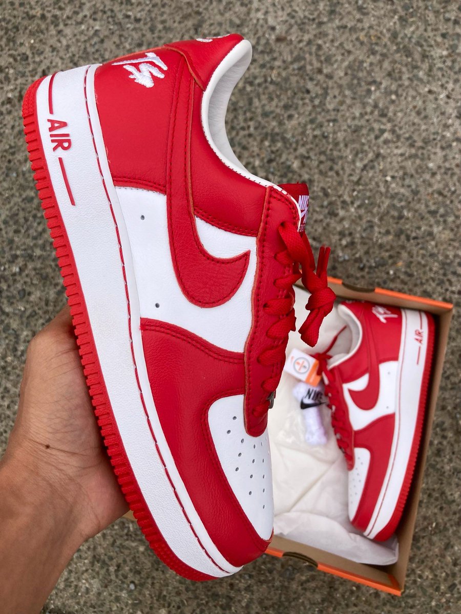 JustFreshKicks's tweet photo. Terror Squad x Air Force 1 "University Red" ❤️

ML:https://t.co/Ormt9328vW
ATR:https://t.co/lCMohtPBQU
GR:https://t.co/85WNOTZXcY
Nike:https://t.co/30zO1MmxbT https://t.co/fUFr6wMNG4