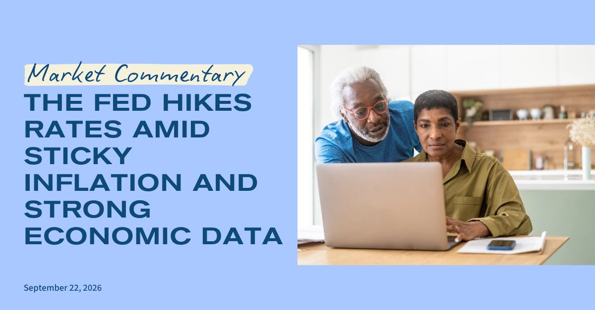 JasonValentinNM's tweet photo. The Fed raised rates to try to bring down inflation as economic data continued to be strong. Chief Investment Officer Brent Schutte explains the data and why it calls for a measured approach. https://t.co/Z64rRBRoVr https://t.co/xEzkvcy4OJ