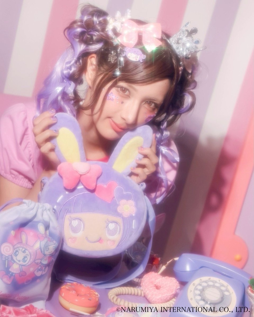 ssshinako's tweet photo. しなこ×べリエちゃん 
コラボアイテム発売👑💗💜

フリーサイズもあるので、
親子でお揃いしてくれる方もいて
ホッコリ♡うれしなこです😢

https://t.co/dGgbunOkER https://t.co/MYew6kvwWn
