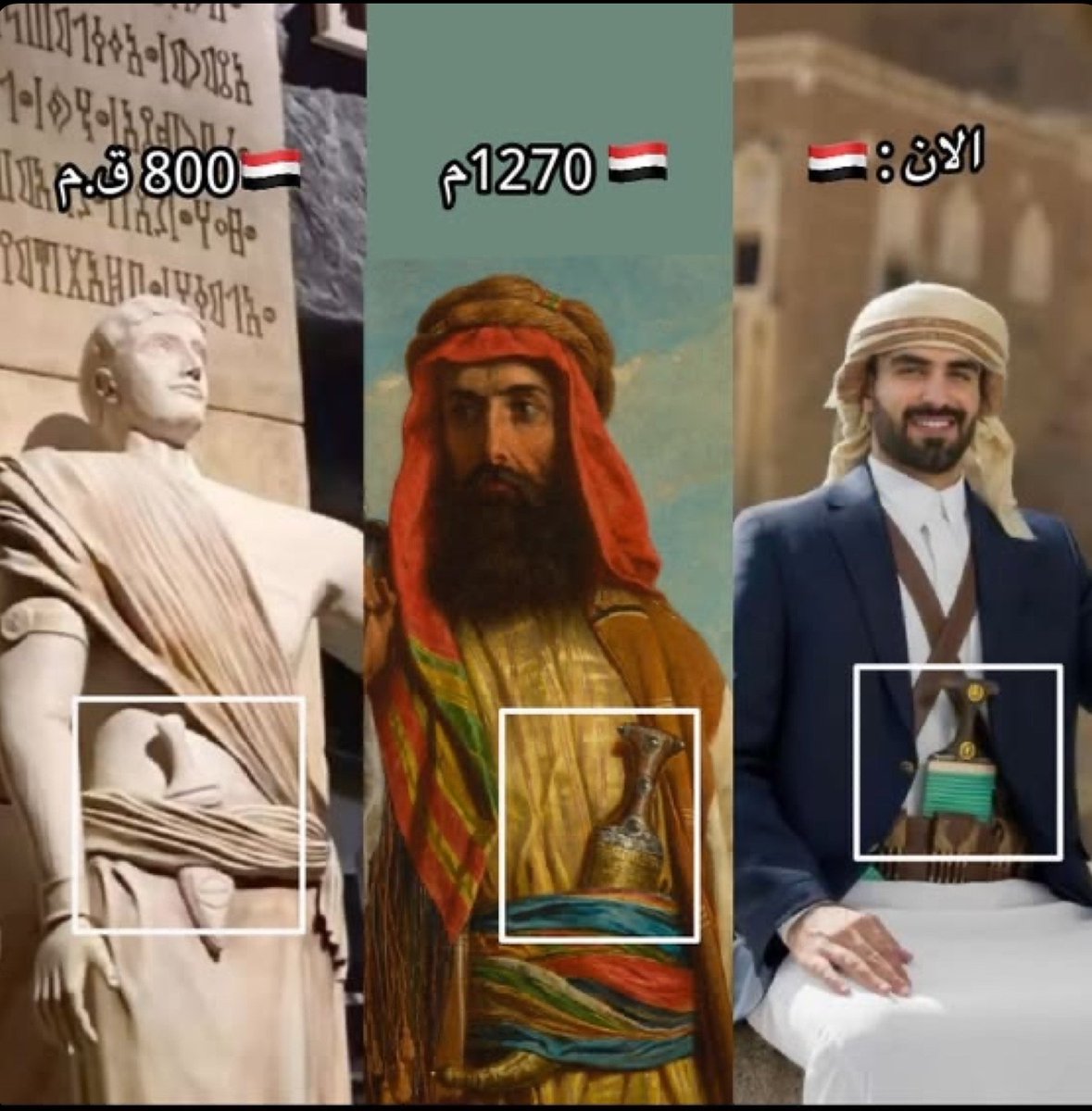 ArchVisionW's tweet photo. The Arabic Dagger Through the Ages 🇾🇪 https://t.co/TITwvFzw2r
