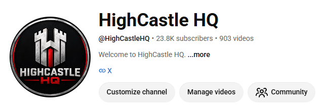 HighCastleHQ's tweet photo. @StreamBoostSB What's up wonderful people? It's ManInHighCastle, formerly known as Call of Duty Fanatics. I play FPS games and mostly hunt for stories, easter eggs, and do missions. Drop me a sub, and if you want to collab, my doors are wide open, especially for MW4 DMZ #gaming #gamingcommunity https://t.co/GSFC9PURyw