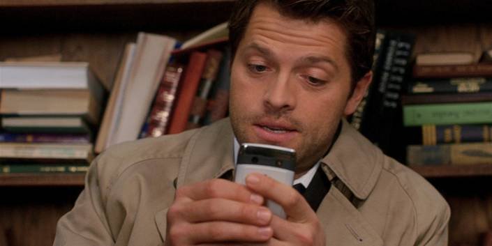 neocosmology's tweet photo. just a reminder there's a whole ass spn  episode about how Misha Collins The Actor is chronically online https://t.co/bcwfIwzzcb