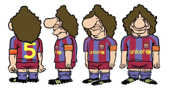 PSFour43's tweet photo. @Santiago223878 @OrgulloVeneco @lokopinto8814 Hasta en marcatoons caricaturizaron a Puyol poniendo sus labio muy carnosos https://t.co/OcujtfHFtx