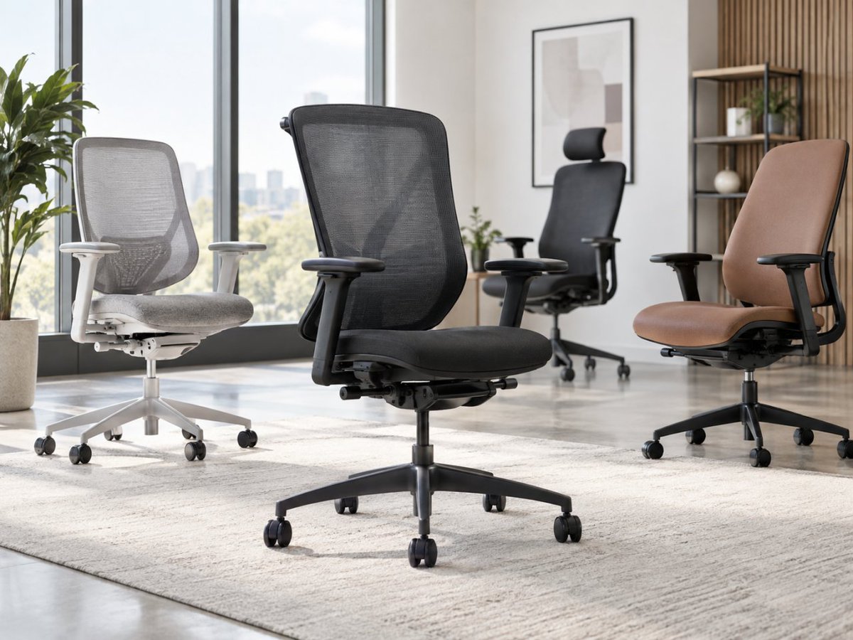 EZcubicles's tweet photo. Upgrade the way you work with an office chair that combines comfort, support, and modern style. This collection features ergonomic designs with adjustable arms, supportive backs, rolling casters, and cushioned seating. https://t.co/ReJfvaSlXL. https://t.co/PBhdEdoSy3