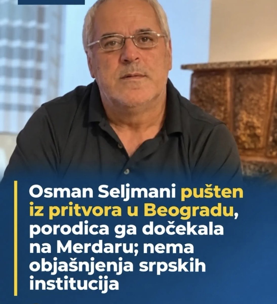 Ivke24790854's tweet photo. Dok šiptari hapse i tamniče Srbe po Kosmetu za to vreme žvalavi izdajnik musliu pušta teroristu bez ikakvog obrazloženja🪓 https://t.co/nqadeLrVdZ