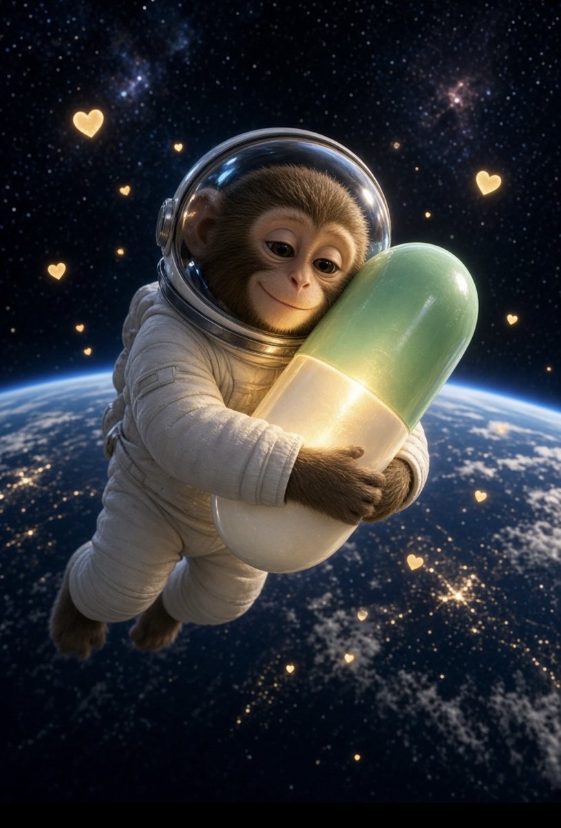XaRgghhhP's tweet photo. $moonkey loves @Pumpfun. Did they forget about him since they dropped him? He fixed your guys’ pill even https://t.co/EnyGLwHPg3