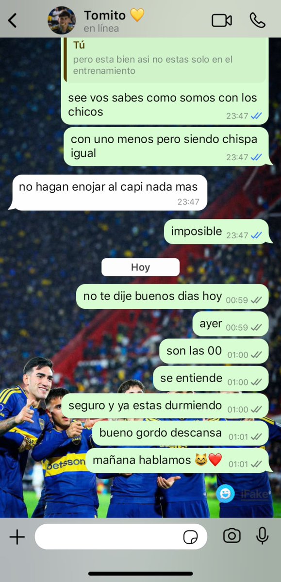 shitpostaranfl_'s tweet photo. ⚽➝60: mañana hablamos 😺❤️ https://t.co/S97BaVCLrk