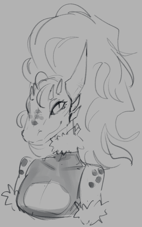 MrXechno's tweet photo. Doodled @badasskobold fluffy Argonian https://t.co/UluJAKTYfx