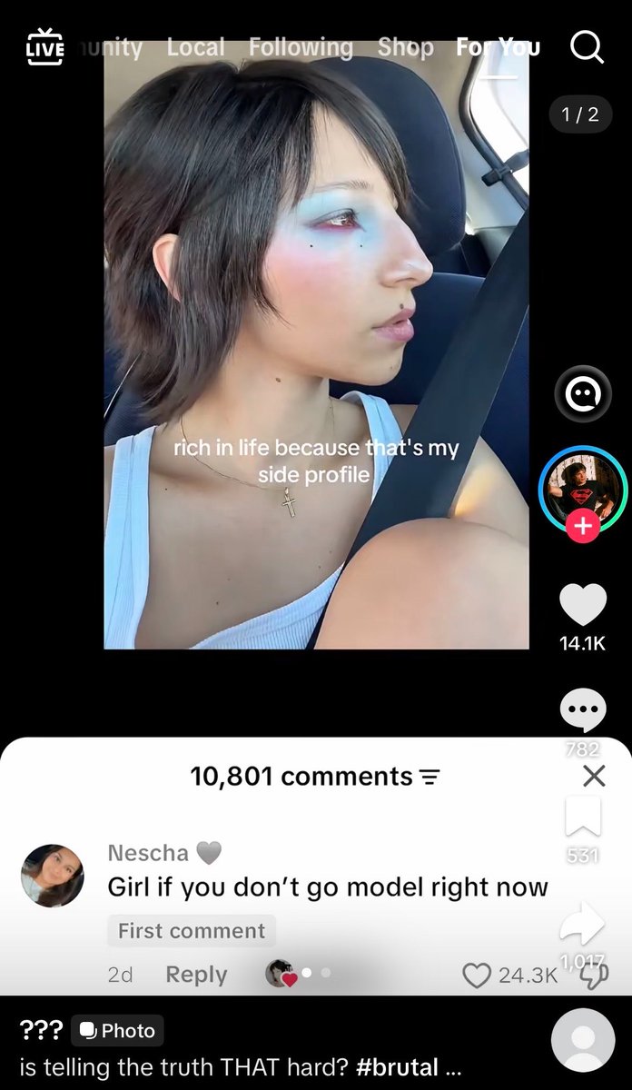 bunsh1a's tweet photo. Im trying so hard to figure out what’s the problem with her looks? https://t.co/lnp7NrYa1e