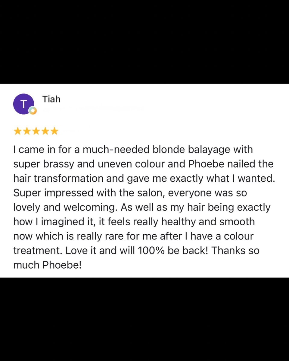 SabrinaMezwek's tweet photo. 5⭐️ Review 😊
Grateful 🙏 https://t.co/MtvOGwPCuI