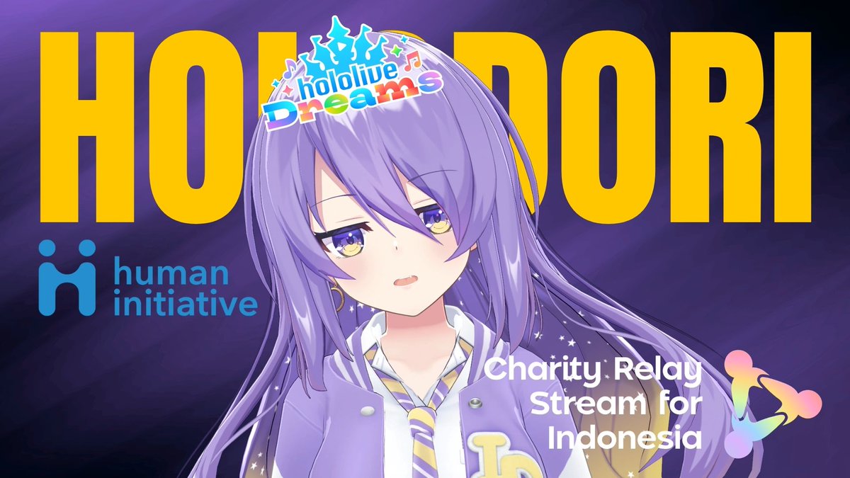 moonahoshinova's tweet photo. Hi guys! today i’ll be playing HoloDori as part of the charity stream relay! 💜

All Superchat earnings from this stream will be donated to support those affected by the recent natural disasters in Indonesia, especially the earthquake in NTT and the forest fires in Kalimantan.

If you’d like to join the charity and help out, please check the stream description for more information. every contribution, big or small, can make a difference. Thank you! 🙏

Let’s come together and send as much support as we can to those who need it right now. 💜🔮

🕑 2PM GMT+7 / 4PM JST!
🔗 : https://t.co/yNAC2bwBHQ

#HumanInitiative #CharityRelay4Indonesia